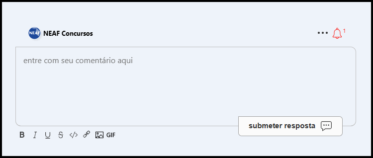 Tela do chat com o nome de usuário já logado, pronto para enviar uma mensagem.