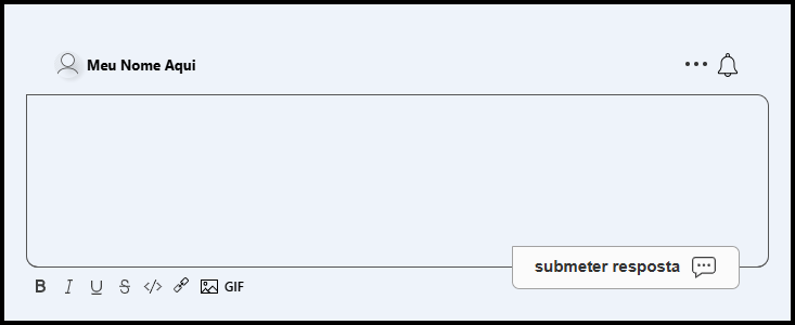 Tela do chat mostrando o novo nome de usuário escolhido já ativo.